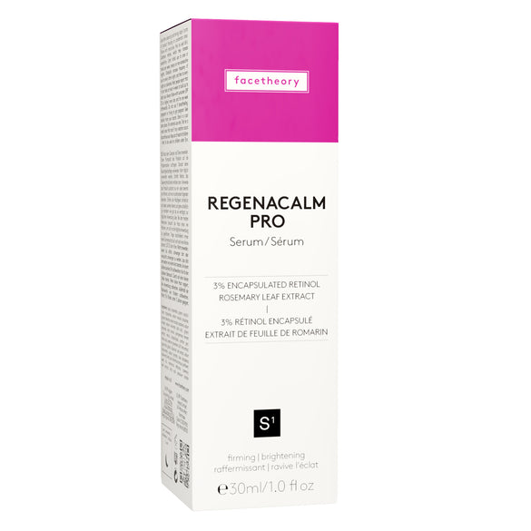 Sérum Regenacalm Pro S1 avec 3 % de Rétinoïde Encapsulés, Aneth, Réglisse et Vitamine C