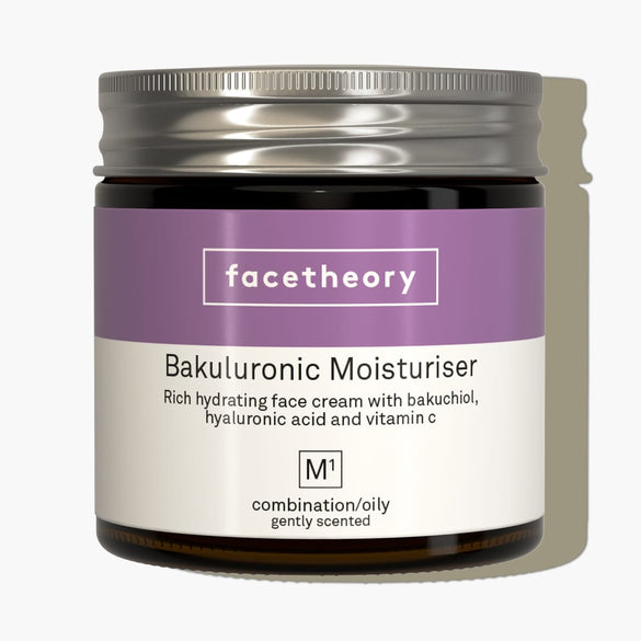 Crème hydratante Bakuluronic M1 avec Bakuchiol, acide hyaluronique et vitamine C