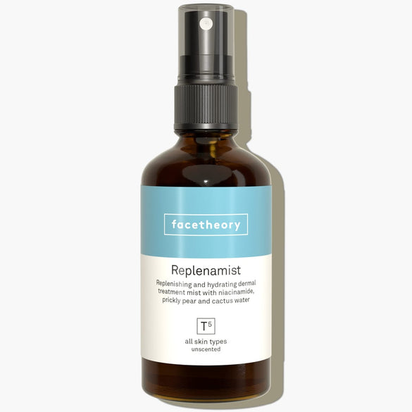 Replenamist T5 avec 2 % de niacinamide, eau de figue de barbarie et de cactus.